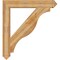 Ekena Millwork Funston Arts & Crafts Rough Sawn Bracket, Western Red Cedar, 6"W x 44"D x 48"H BKT06X44X48FST03RWR - alternate 4